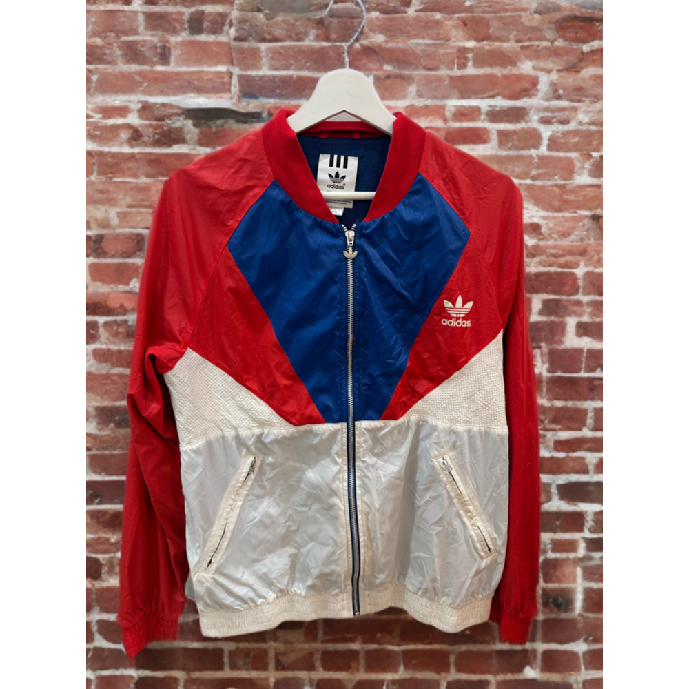Adidas Retro Style Multi Colour Windbreaker
